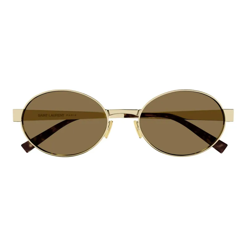 SAINT LAURENT Oval Frame Sunglasses-1