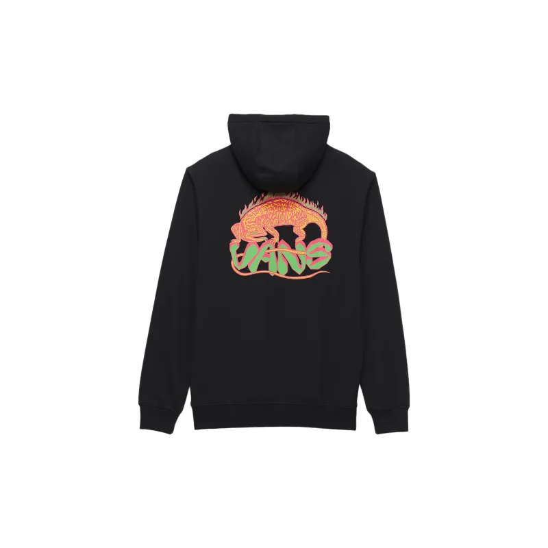 Vans Fiery Friend Pullover Hoodie Sweatshirt Men's Black-1