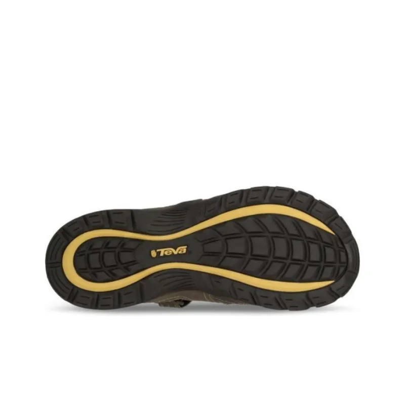 Teva Breathable And Wear resistant River Trekking Shoes Men's Brown Black-4