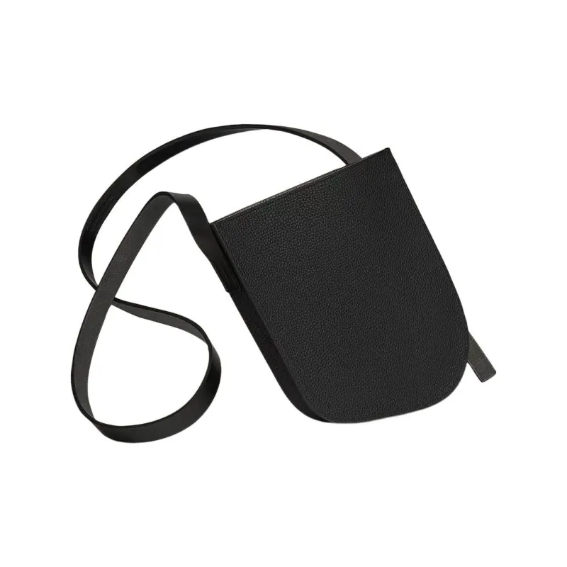 HERMES Perspective Cavaliere Togo Calfskin With Hunter Cow Leather Crossbody Bag Shoulder Bag Regular Unisex Black-1