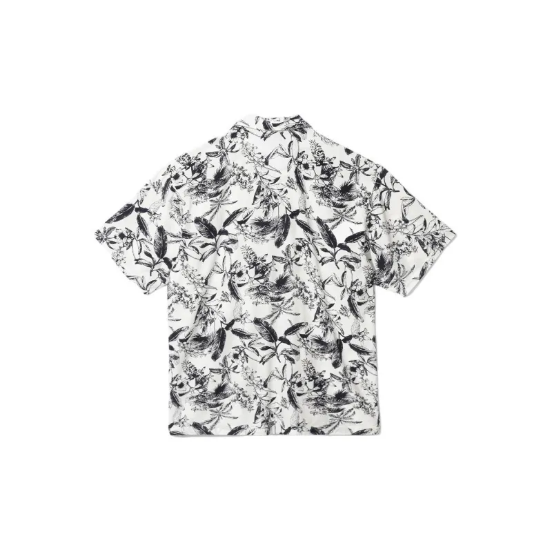 New Era Shirt Unisex Black White-1