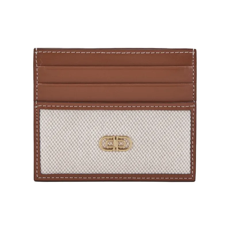 PEDRO Cow Leather Card Holder Regular Men's Black/Light Umber-4