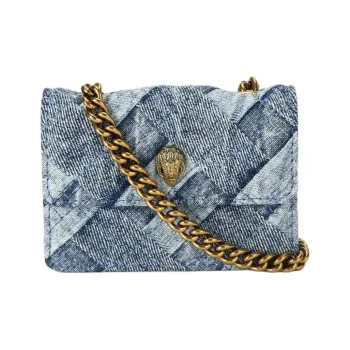 Kurt Geiger London Denim Crossbody Bag Shoulder Bag Mini Women's Blue