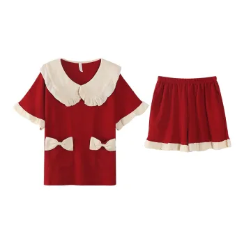 GOSO Pajama Set Women's Red Shades