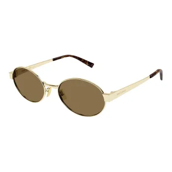 SAINT LAURENT Oval Frame Sunglasses