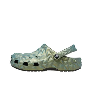 Crocs Classic Iridescent Geometric Clog 'Green'