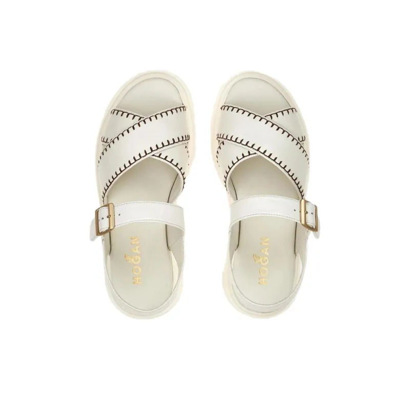 HOGAN 55mm Leather Sandals-3