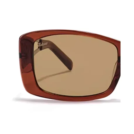 Fakeme Plate Frame Β Titanium Square Sunglasses Unisex Red-2