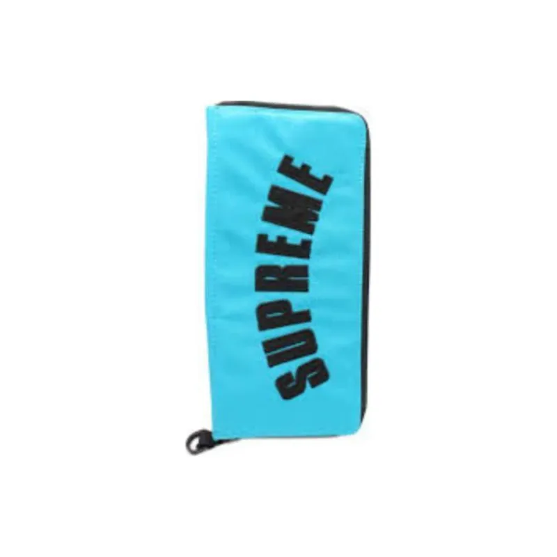 Supreme The North Face Collaboration SS19 Nylon Makeup Bag, Wallet, Clutch Regular Unisex Blue-2