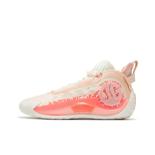 361° AG4 SOAR SE Basketball Shoes Men Mid Top Begonia Pink