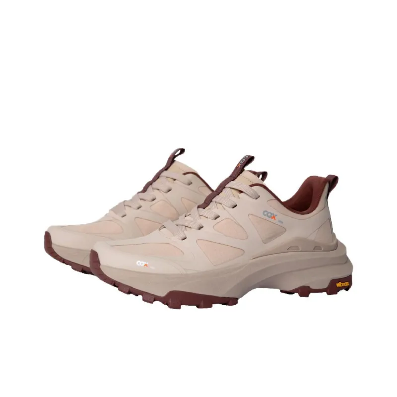 CGX Outdoor Shoes Women's Low Top Pink/Shitou Mountain White/Lavender Purple-1