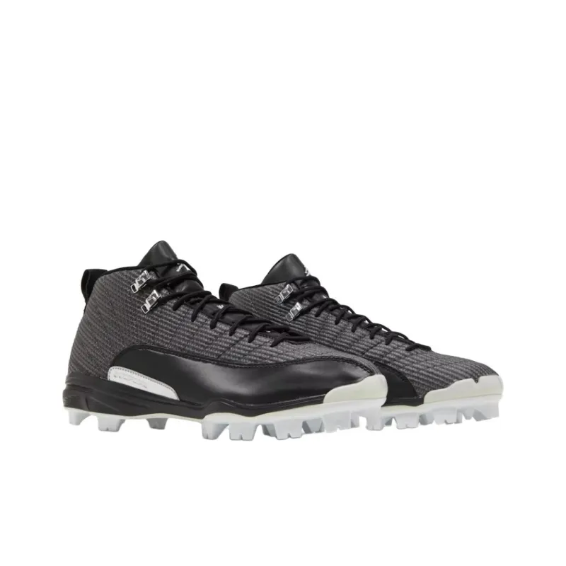 Jordan 12 Retro Mcs Black Metallic Silver-2