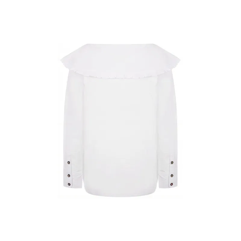GANNI Shirts Women's White-1