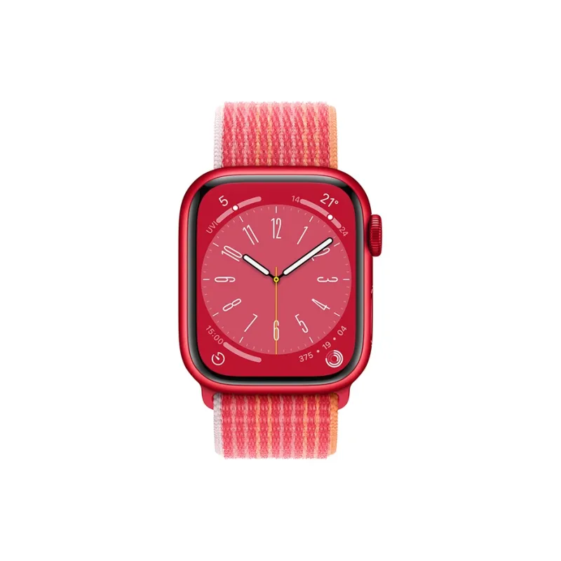 LeYu Apple Compatibility Watch Band Loopback Nylon Material-37