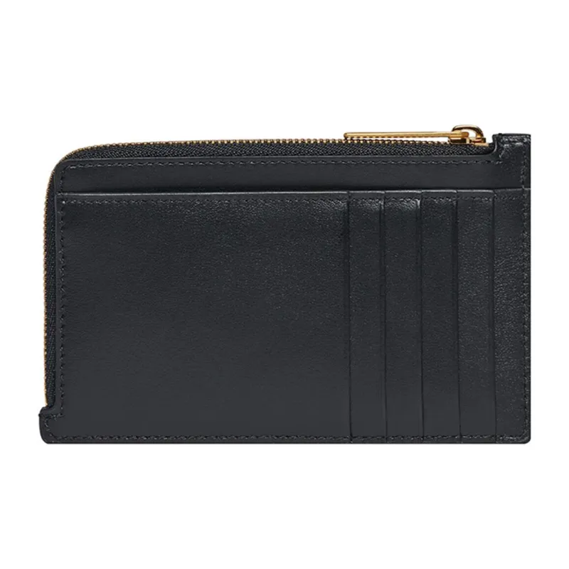 Balenciaga Calfskin Coin Purses Card Holders Regular Women's Black-1