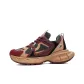 Wine Wood Red & Apricot