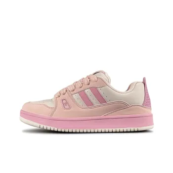 ZUIBANG Puffy Shoes Anti Slip Wear Resistant Low Top Skateboard Shoes Women's Cherry Blossom Pink
