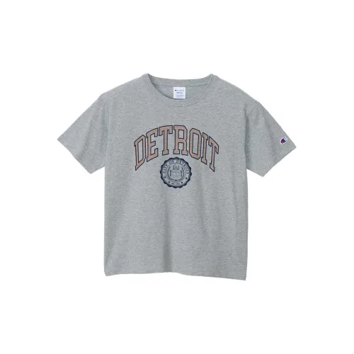 Champion T-Shirts Women's Oxford Gray