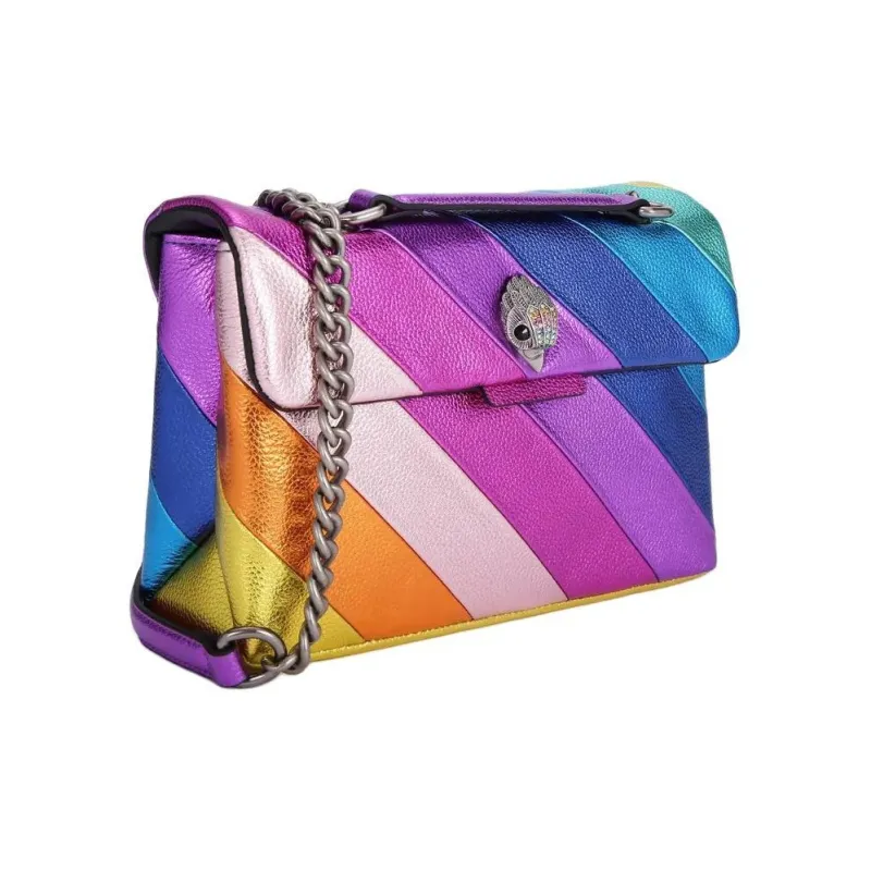 Kurt Geiger London Pebbled Cow Leather Shoulder Bag Crossbody Bag Women's Multicolor-1