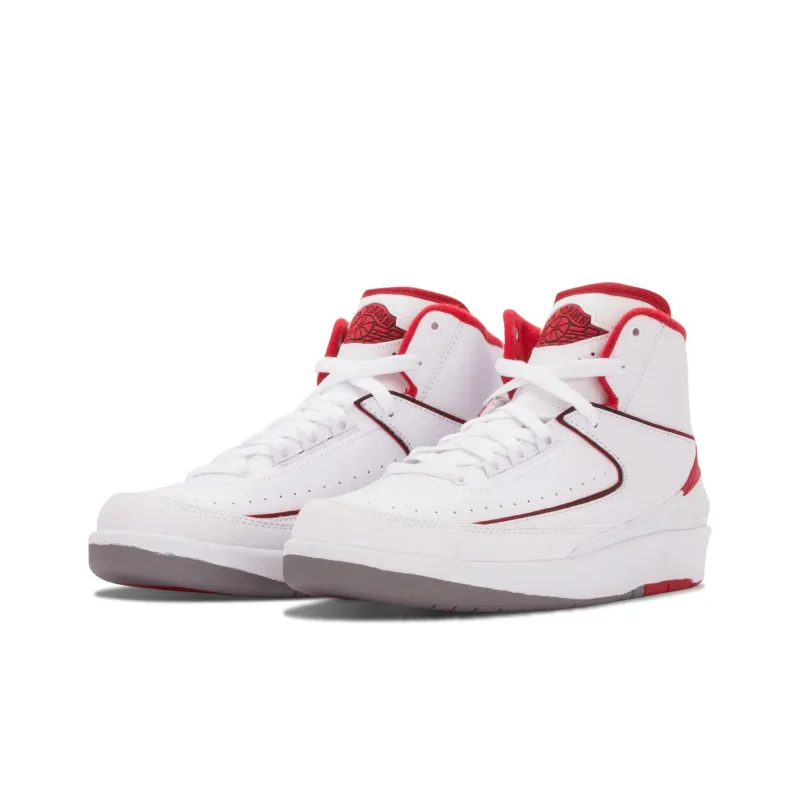 JORDAN 2 Retro White Red 2014 GS-2