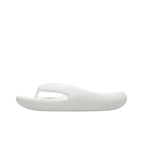 Crocs Abrasion Resistant Flip Flops Unisex White