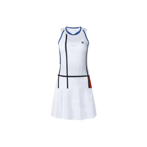 FILA Sleeveless Dresses Women's White