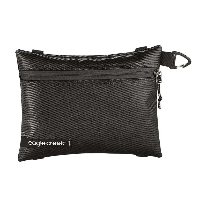 EAGLE CREEK Recycled Polyester Storage Bag Trumpets Unisex Black-0