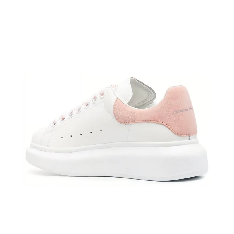 Alexander McQueen Oversized Low Top Sneakers 'White Pink' Women's-2