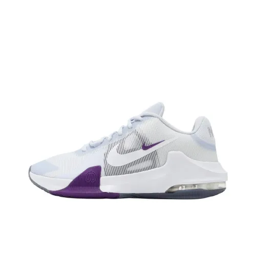 Nike Air Max Impact 4 Football Grey Barely Grape