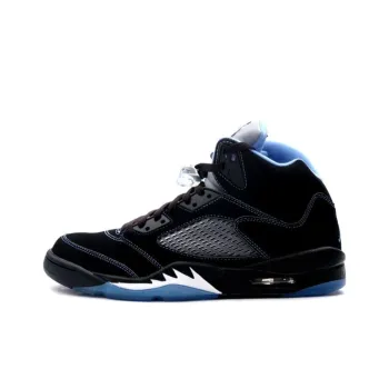 JORDAN 5 Retro Black/University Blue