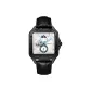Black Case White Dial Black Strap