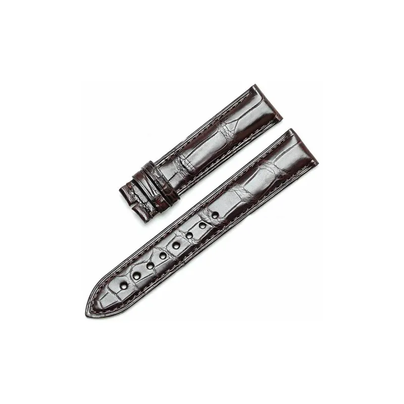 Gangjue Omega Compatibility Watch Band Genuine Leather Material-40