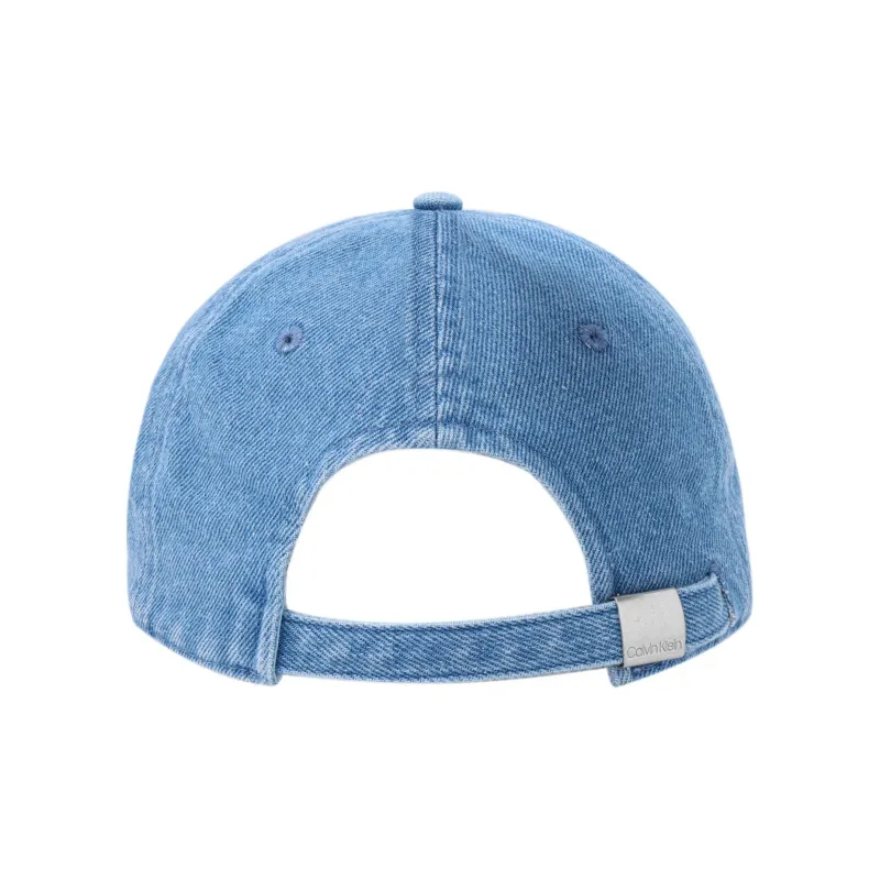 CALVIN KLEIN Cotton Baseball Caps Unisex Blue-3