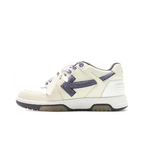 OFF-WHITE Out Of Office Low College Off White Purple Chenille