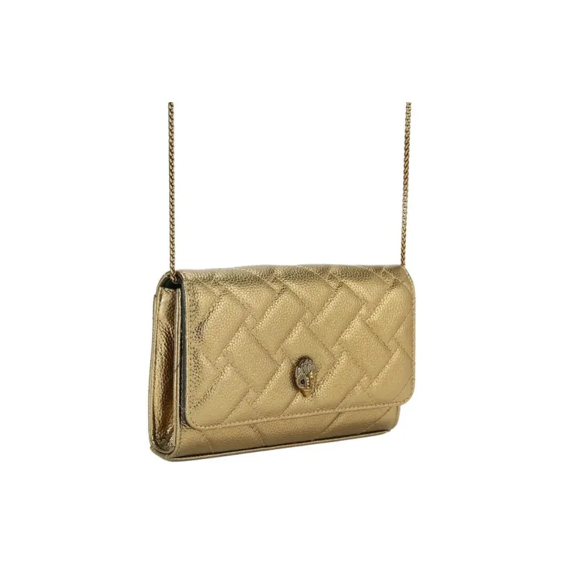Kurt Geiger London Lambskin Crossbody Bag Shoulder Bag Extra Mini Women's Bronze-1