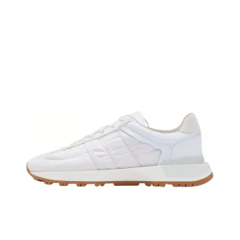 Maison Margiela Panelled Lace Up Sneakers