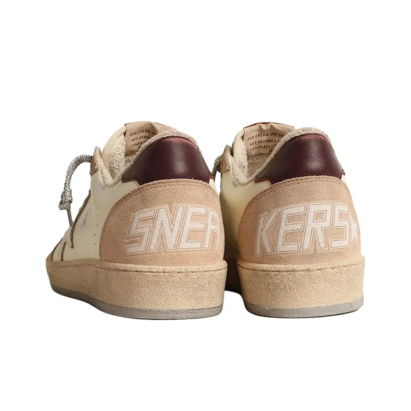 Golden Goose Ball-Star Low-top Panelled Sneakers-2