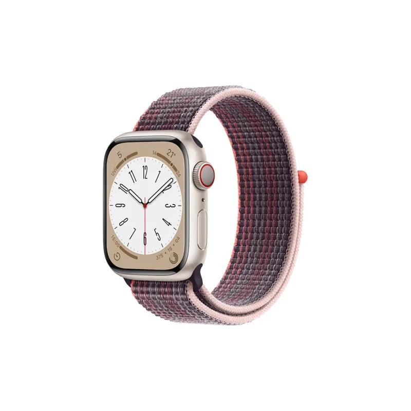 LeYu Apple Compatibility Watch Band Loopback Nylon Material-30