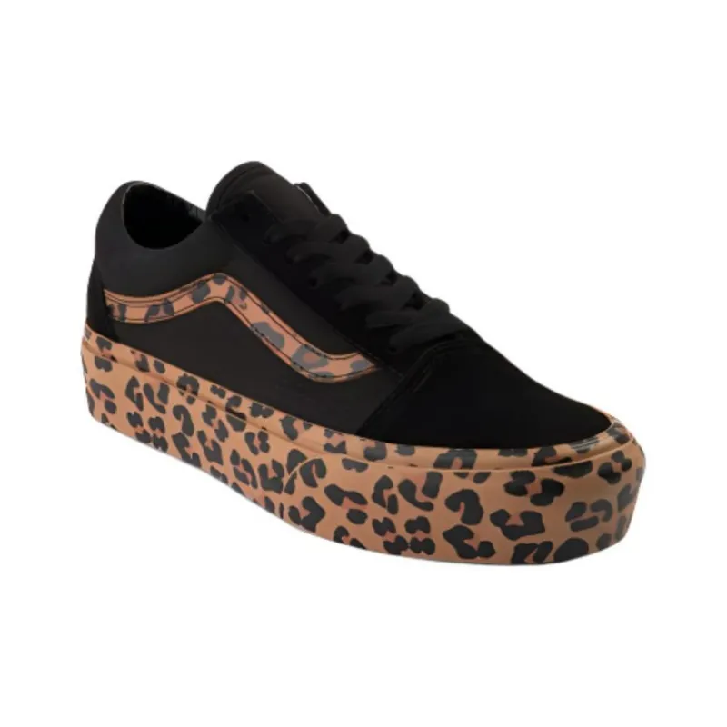 Vans Old Skool Platform Leopard-3