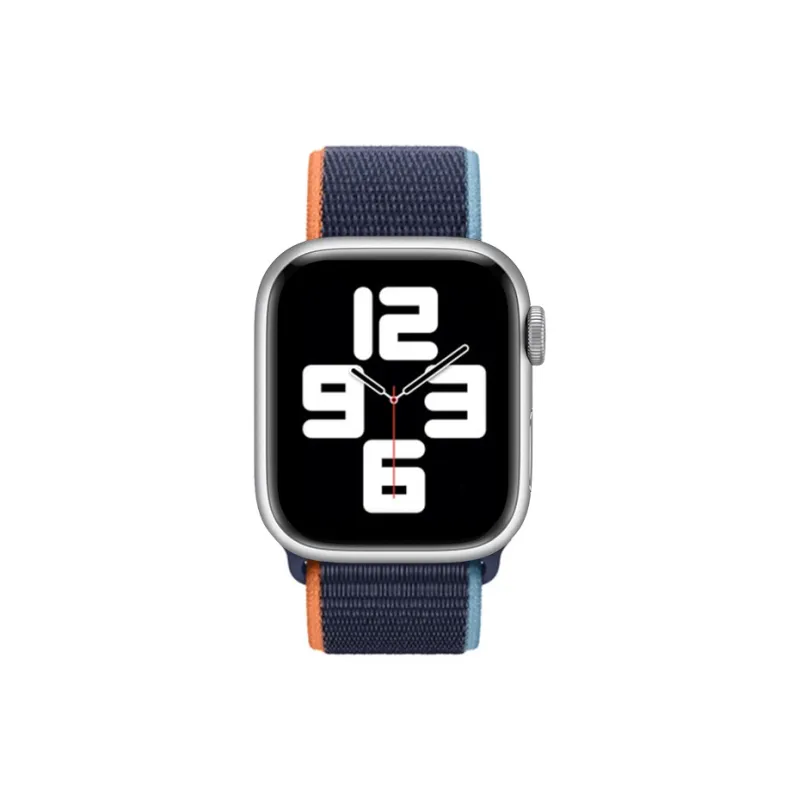LeYu Apple Compatibility Watch Band Loopback Nylon Material-55