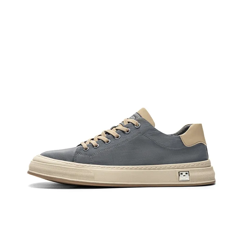 Locke Skateboard Shoes Unisex Low Top Black/Gray-3