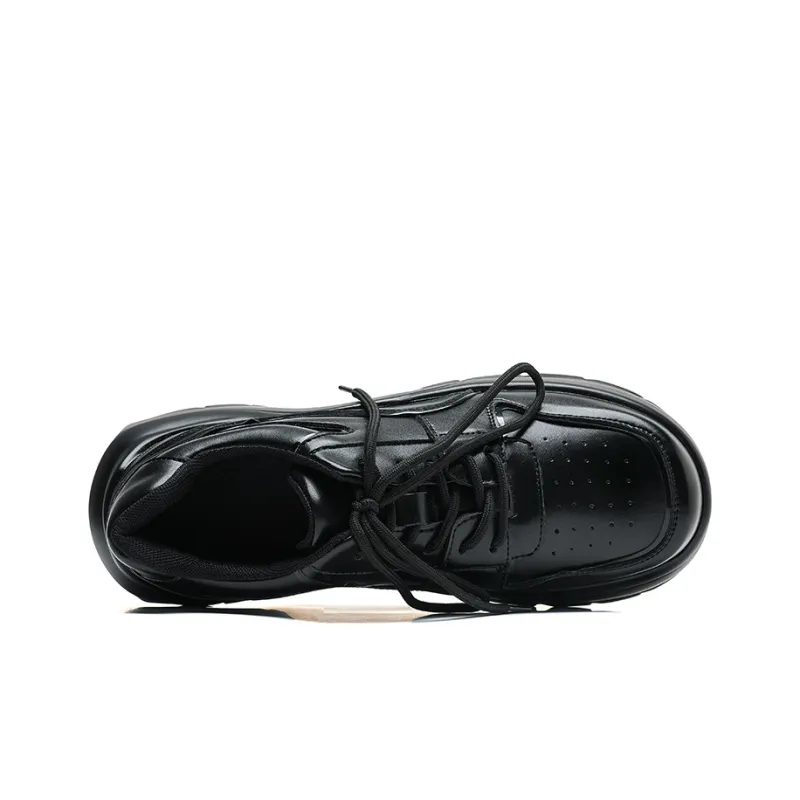 Chi Wolf Casual Shoes Men's Black-3