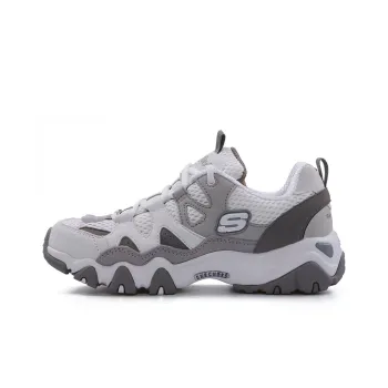 Skechers D'lites 2.0 Grey/White Women's