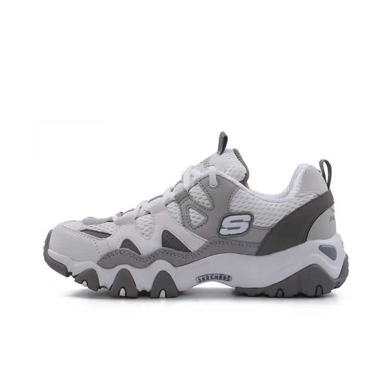 Skechers D'lites 2.0 Grey/White Women's-0