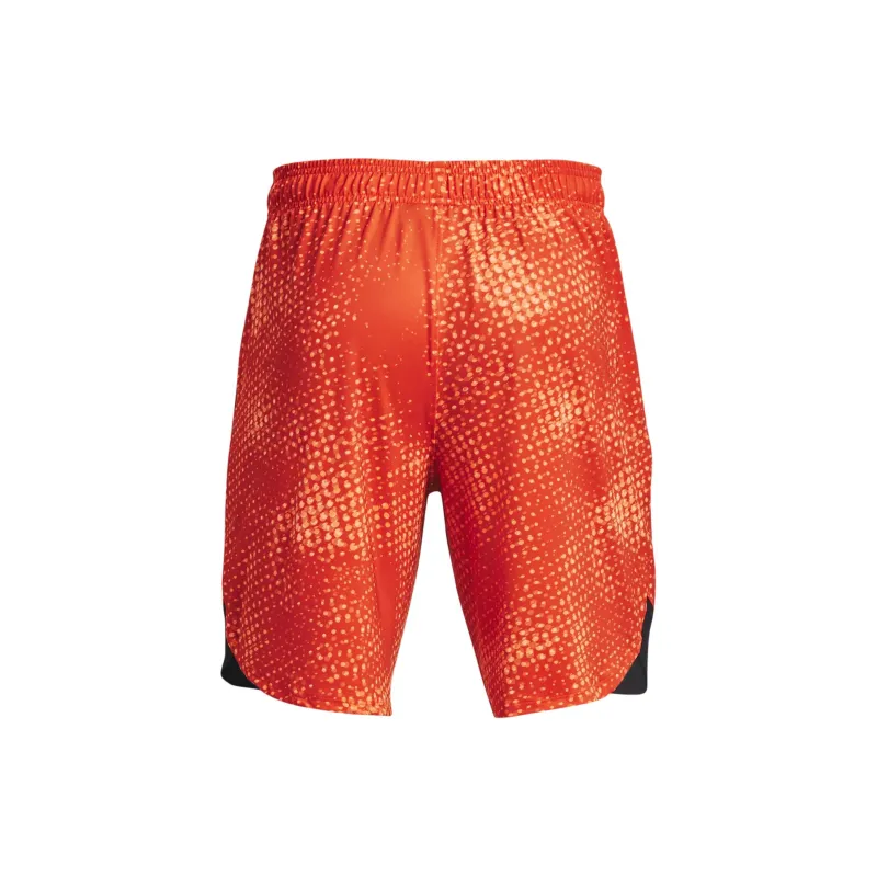 Under Armour Ua Train Stretch Printed Shorts Casual Shorts Men's Orange-1