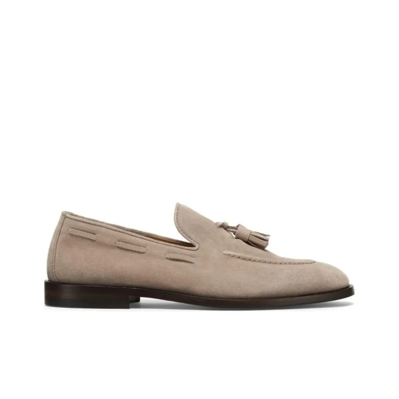 Brunello Cucinelli Slip-On Almond-Toe Loafers-1
