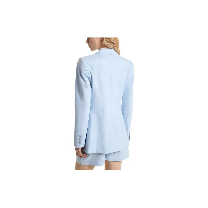 MICHAEL KORS Linen Blend Slim Blazer-1