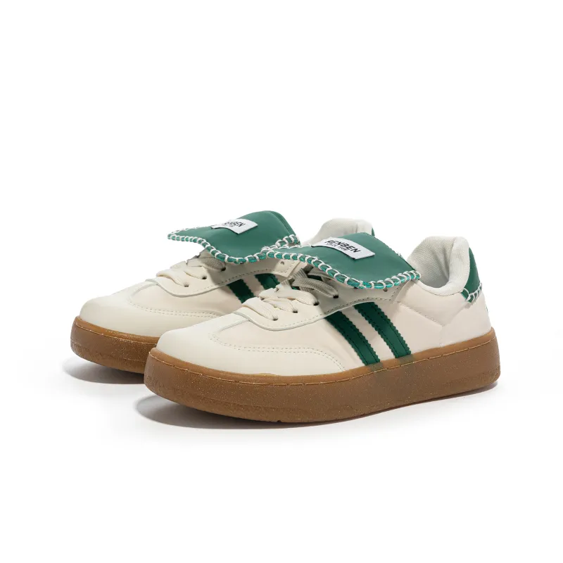 Humanism 1986 Cushioning Abrasion Resistant Balance Lightweight Breathable Support Low Top Skateboard Shoes Women's-2