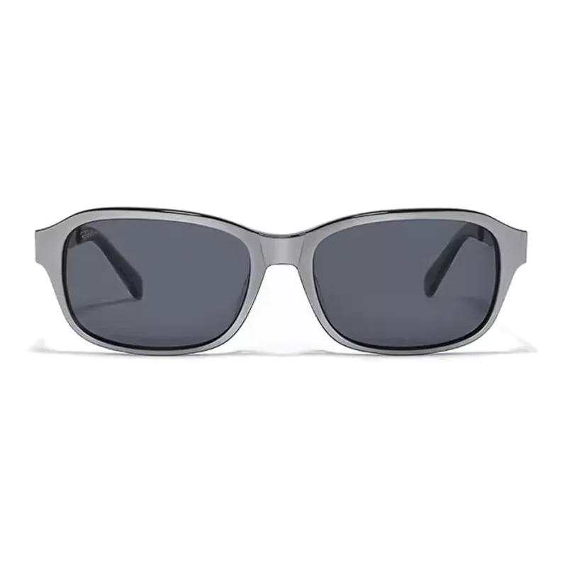 Fakeme Rectangular Sunglasses Women's Silver-1