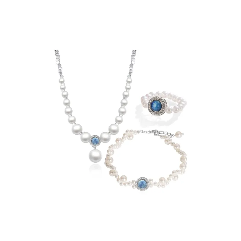 GUDS GAVE Aquamarines Bracelets Women's-4